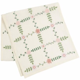 Rico Design Stickpackung Gezählter Kreuzstich Tischläufer Wiesenblümchen*