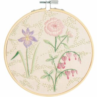 Rico Design Stickpackung Vorgezeichnet Frühlingsblumen*