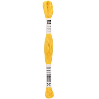 Rico Design Sticktwist 8m 007 Zitrone*