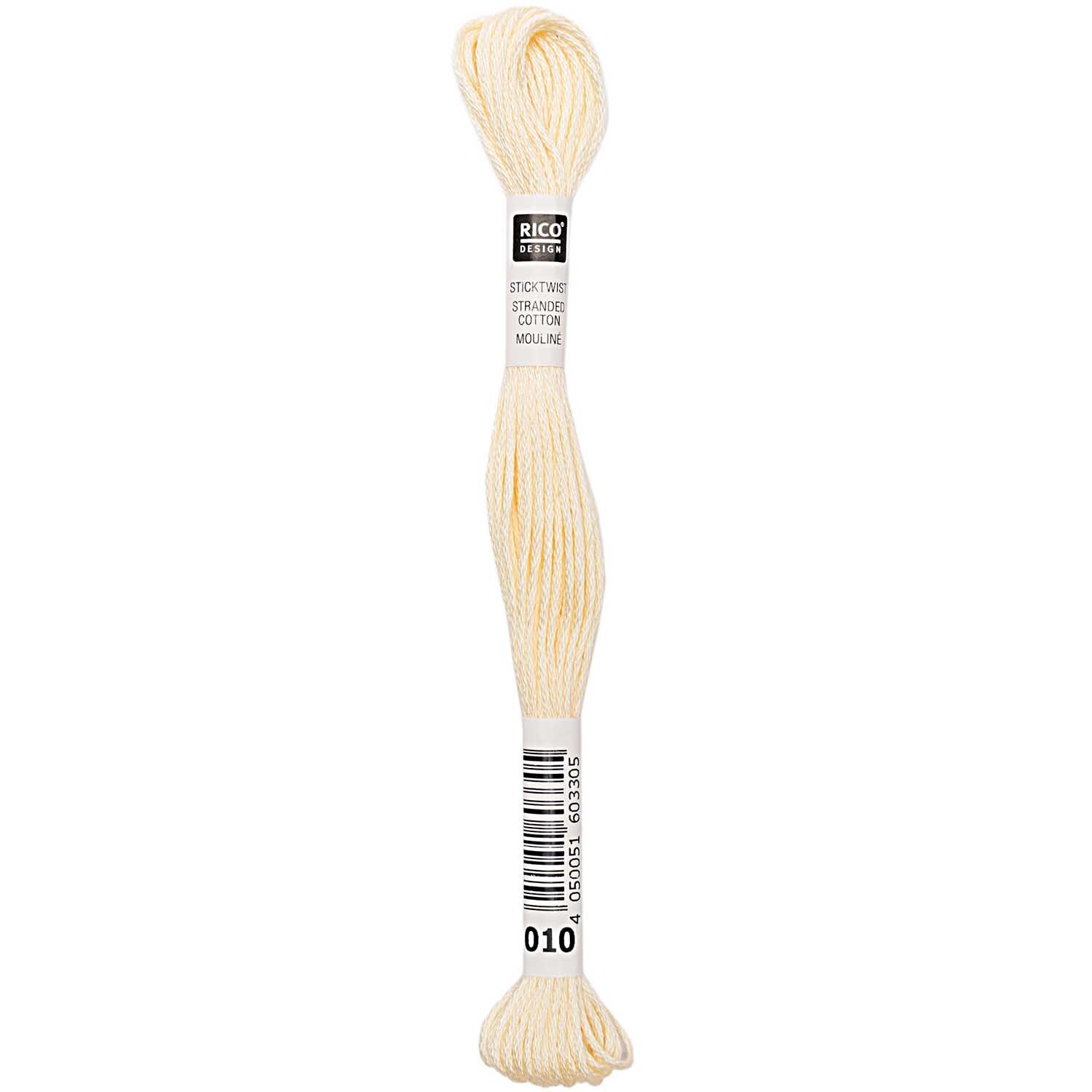 Rico Design Sticktwist 8m 010 Hellgelb*