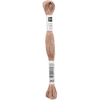 Rico Design Sticktwist 8m 253 Rosenholz*