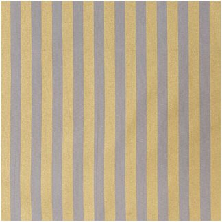 Rico Design Stoff Streifen grau-gold 140cm*