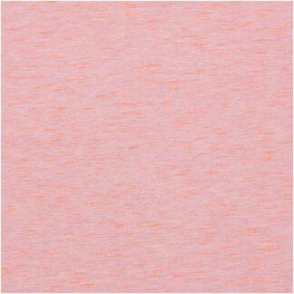 Rico Design Stoffabschnitt Jersey pfirsich-neonorange 80x100cm*