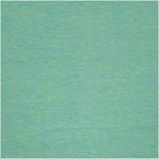 Rico Design Stoffabschnitt Jersey türkis/neon grün 80x100cm*