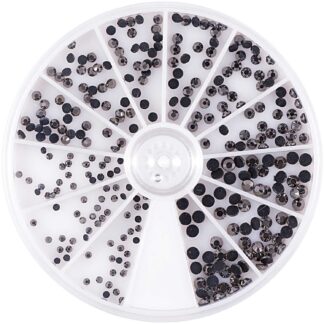 Rico Design Strasssteine silber 2-5mm zum Aufbügeln*
