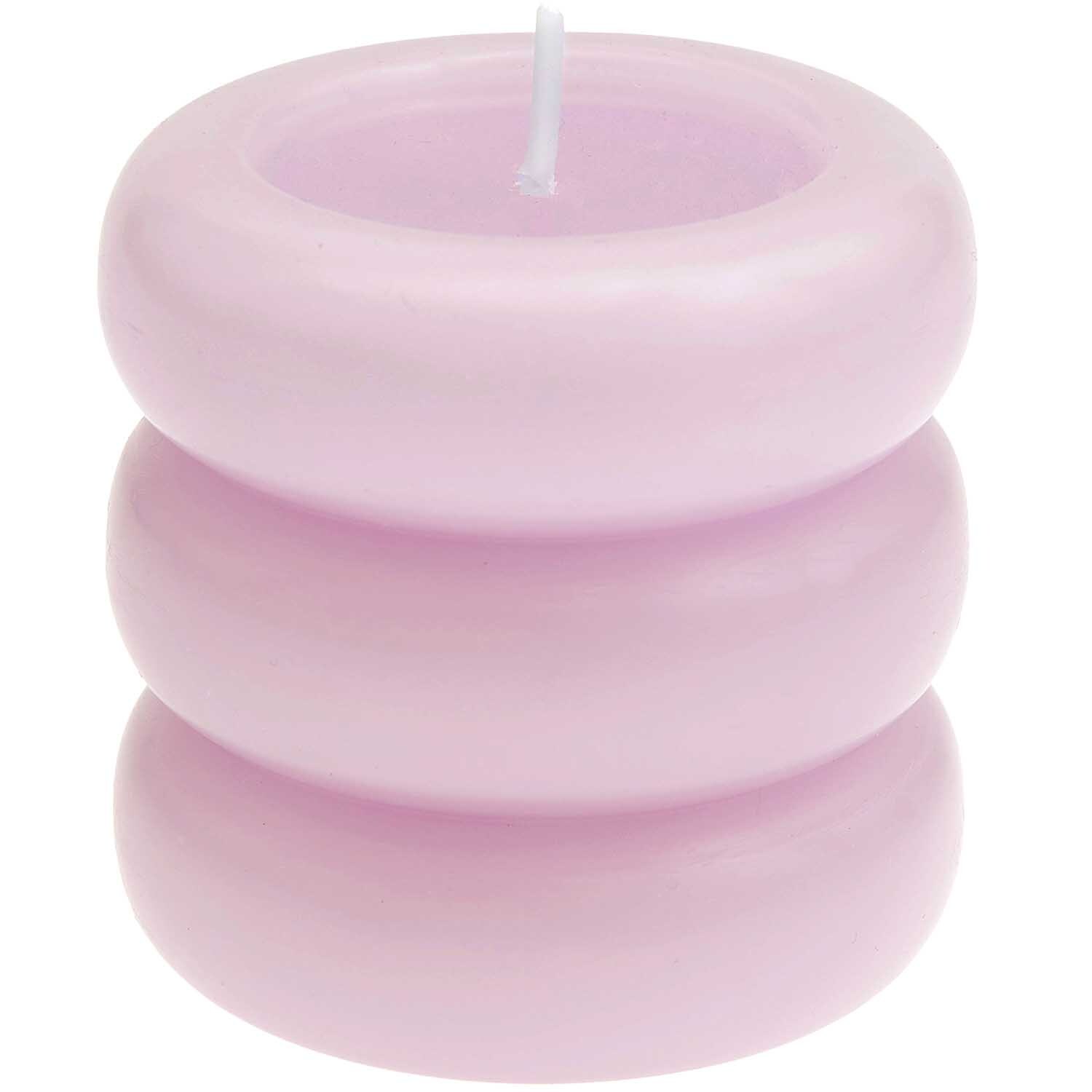 Rico Design Stumpenkerze Ring Dunkle Beere*