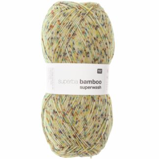 Rico Design Superba Bamboo superwash Konfetti Gelb*