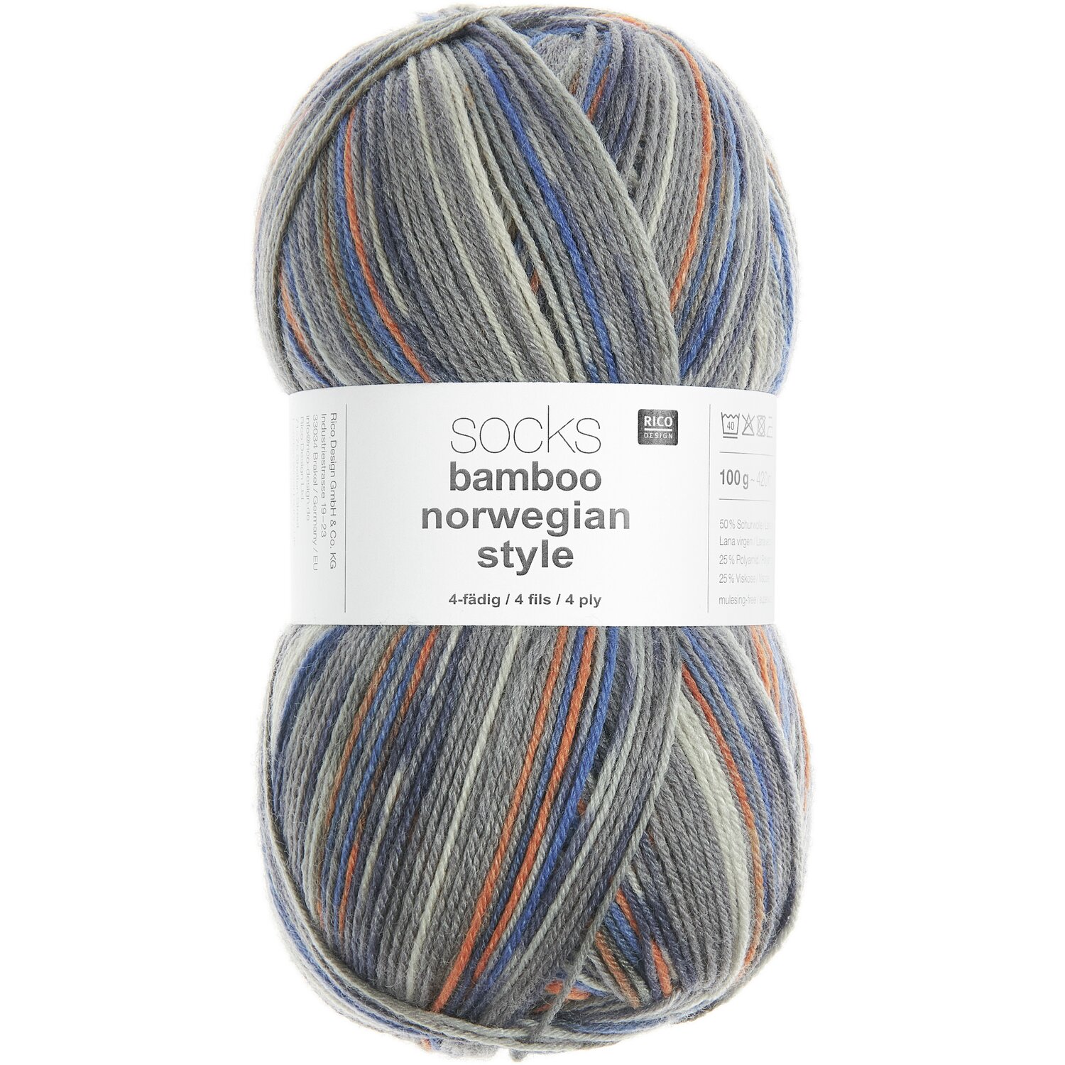 Rico Design Superba Bamboo superwash Norwegian Style Mountains*