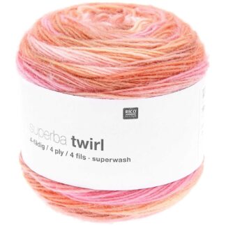 Rico Design Superba Twirl 4fädig Lachs*