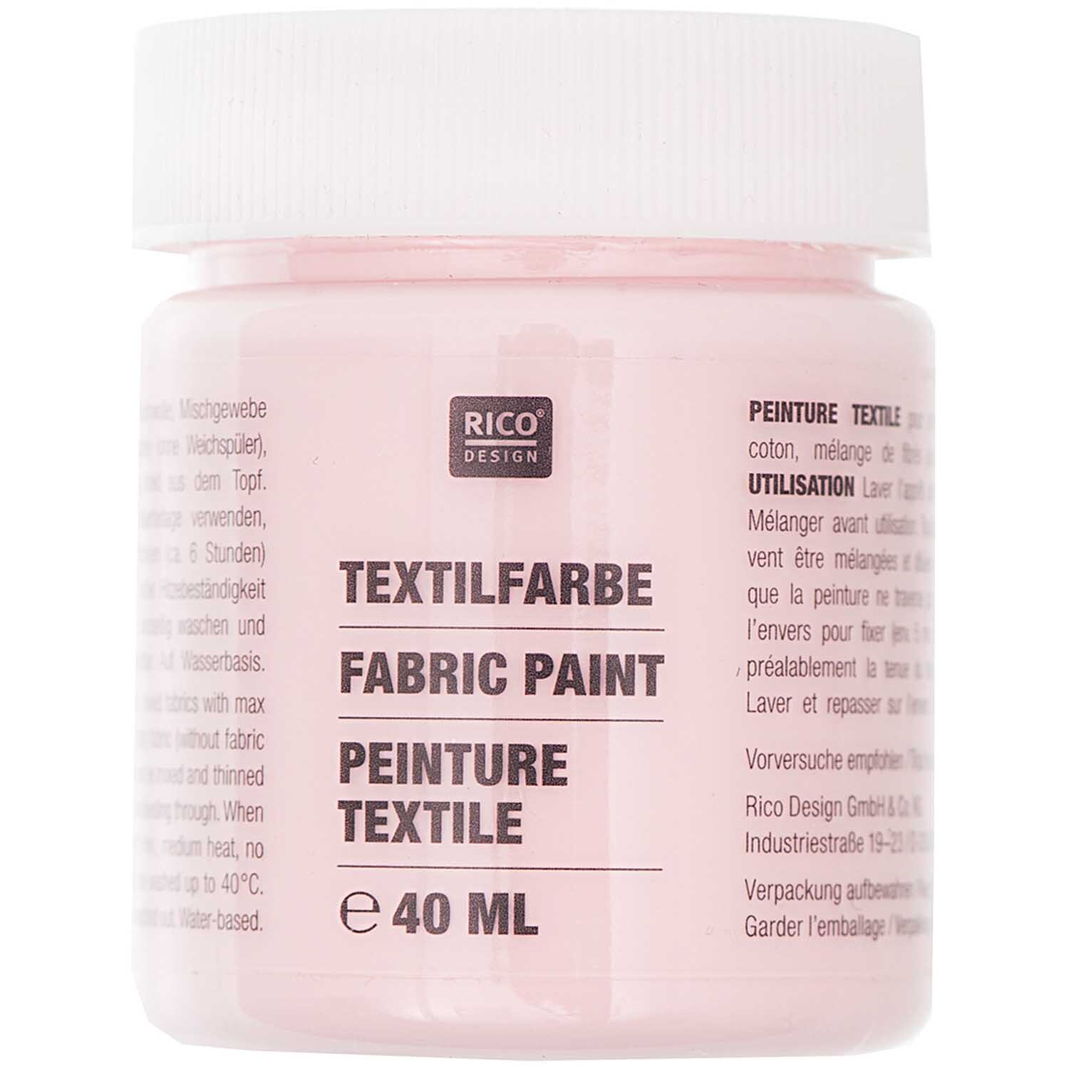 Rico Design Textilfarbe Rosa*