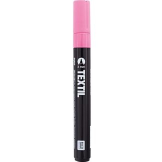 Rico Design Textilmarker dunkle Stoffe Rosa*