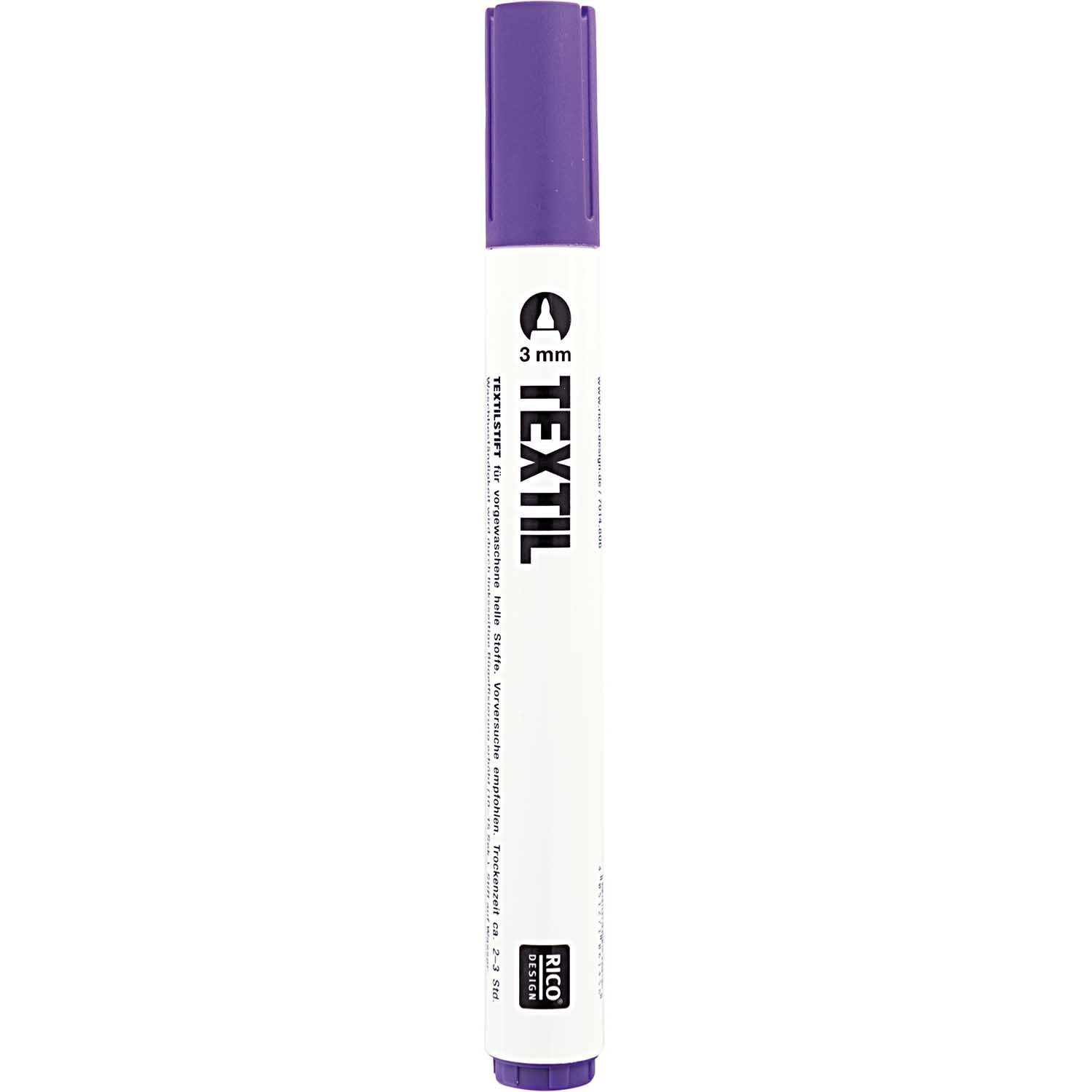 Rico Design Textilmarker helle Stoffe Lila*