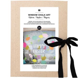 Rico Design Vorlagenmappe Ostern Fenster- und Glasmalerei mit Kreidestiften*