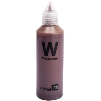 Rico Design Window Color transparent 80ml Umbra*