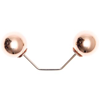 Rico Design Zwei-Perlen-Pin 65mm 1 Stück Roségold*