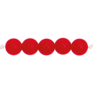 Rico Design itoshii Kunststoffperlen 10mm 24 Stück Rot*