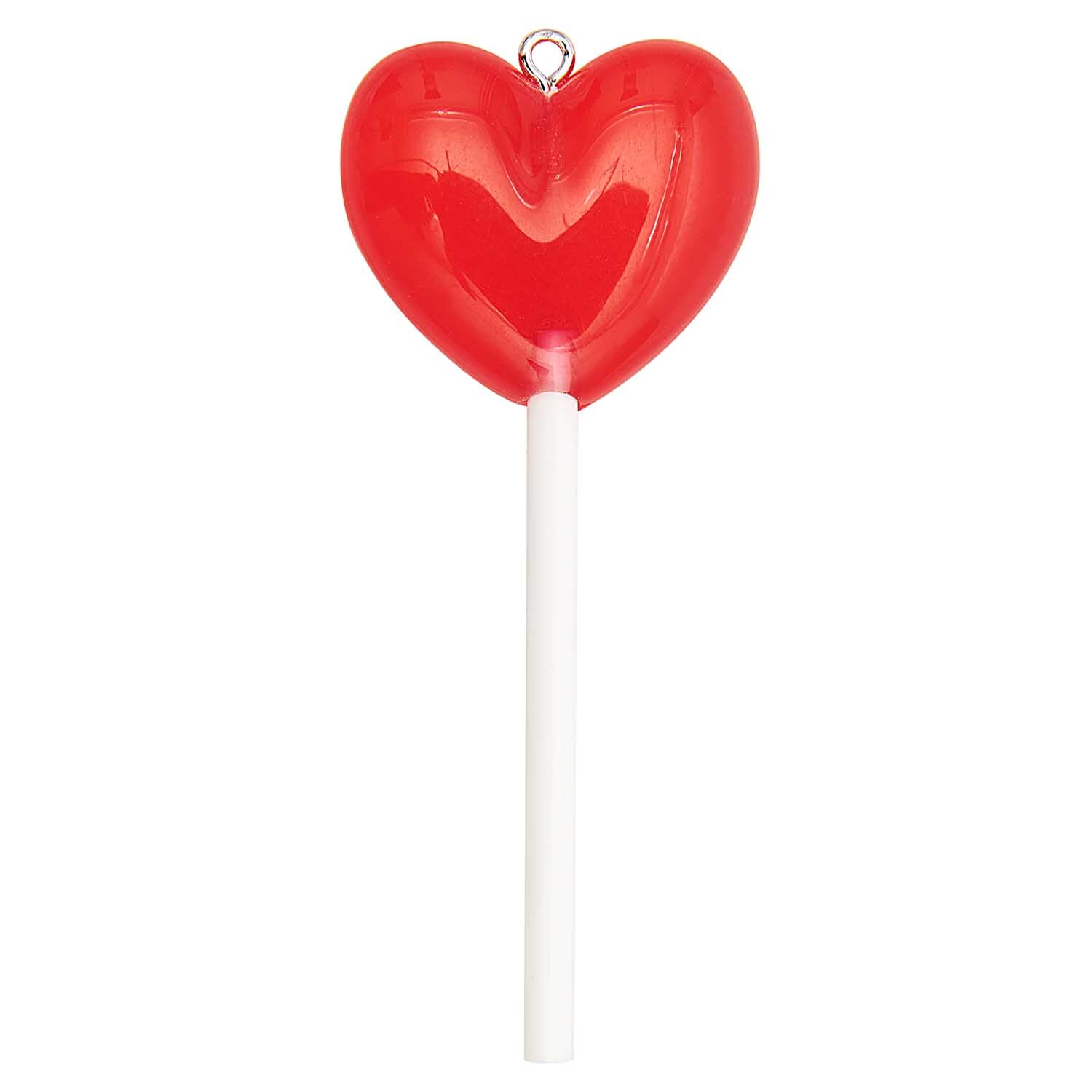 Rico Design itoshii Lolli Anhänger Herz ca. 29x71x6mm 1 Stück Rot*