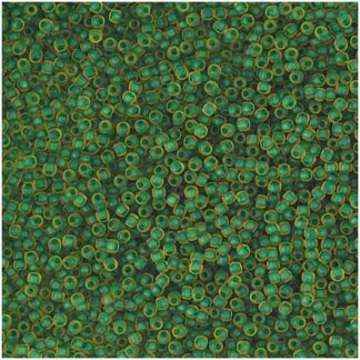 Rico Design itoshii bead Perlen 2,2mm 12g Grün-Gelb Matt*