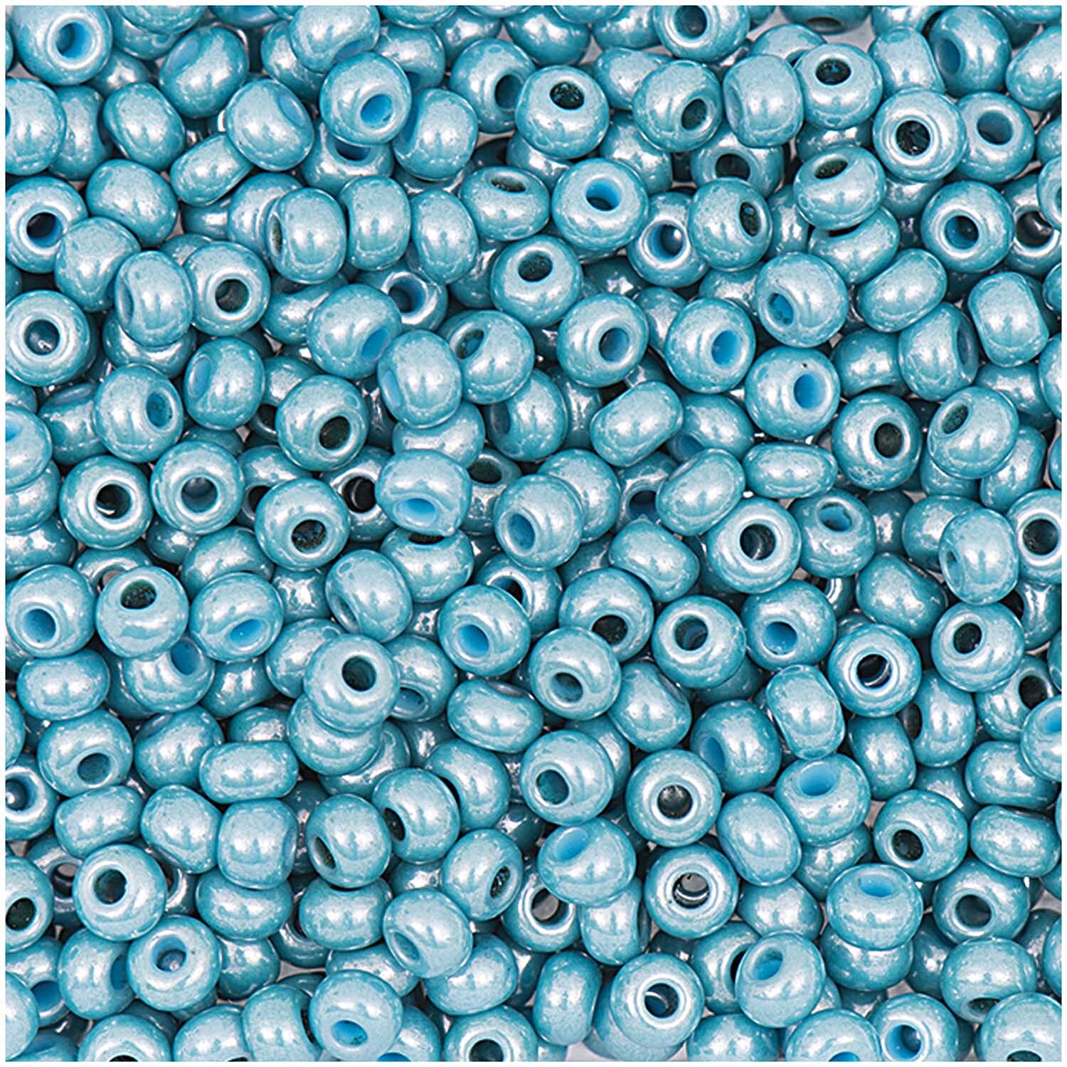 Rico Design itoshii beads Perlen 2,6mm 17g Mint Schimmer*