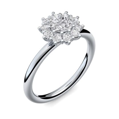 Ring Damenring Silber 925 mit großem Zirkonia Stein Verlobungsring Silber Ringe Verlobung Silberring Damen Frauen Freundin Geschenk-Idee besonders*