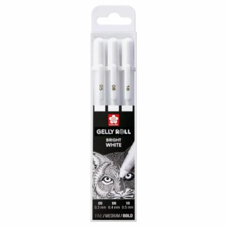 SAKURA Gelly Roll Gelstifte Basic-Set Bright White*
