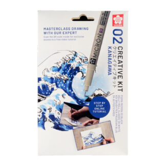 SAKURA Kreativ-Set Große Welle von Kanagawa*