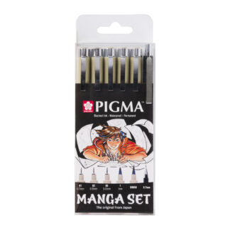 SAKURA Pigma Micron Manga Set*