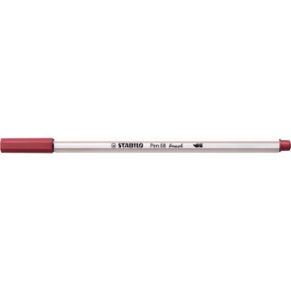 STABILO Pen 68 brush Dunkelrot*