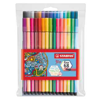 STABILO Pen 68 im Etui 30 Farben Mehrfarbig*