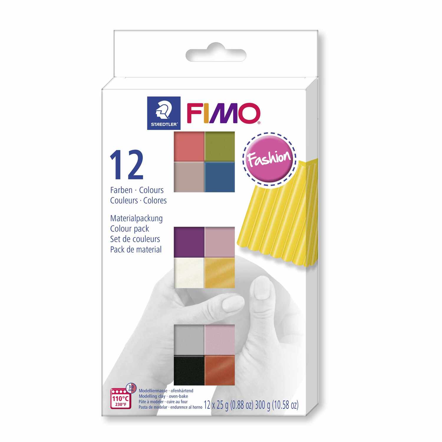 Staedtler FIMO Soft Fashion 12 Halbblöcke je 25g*