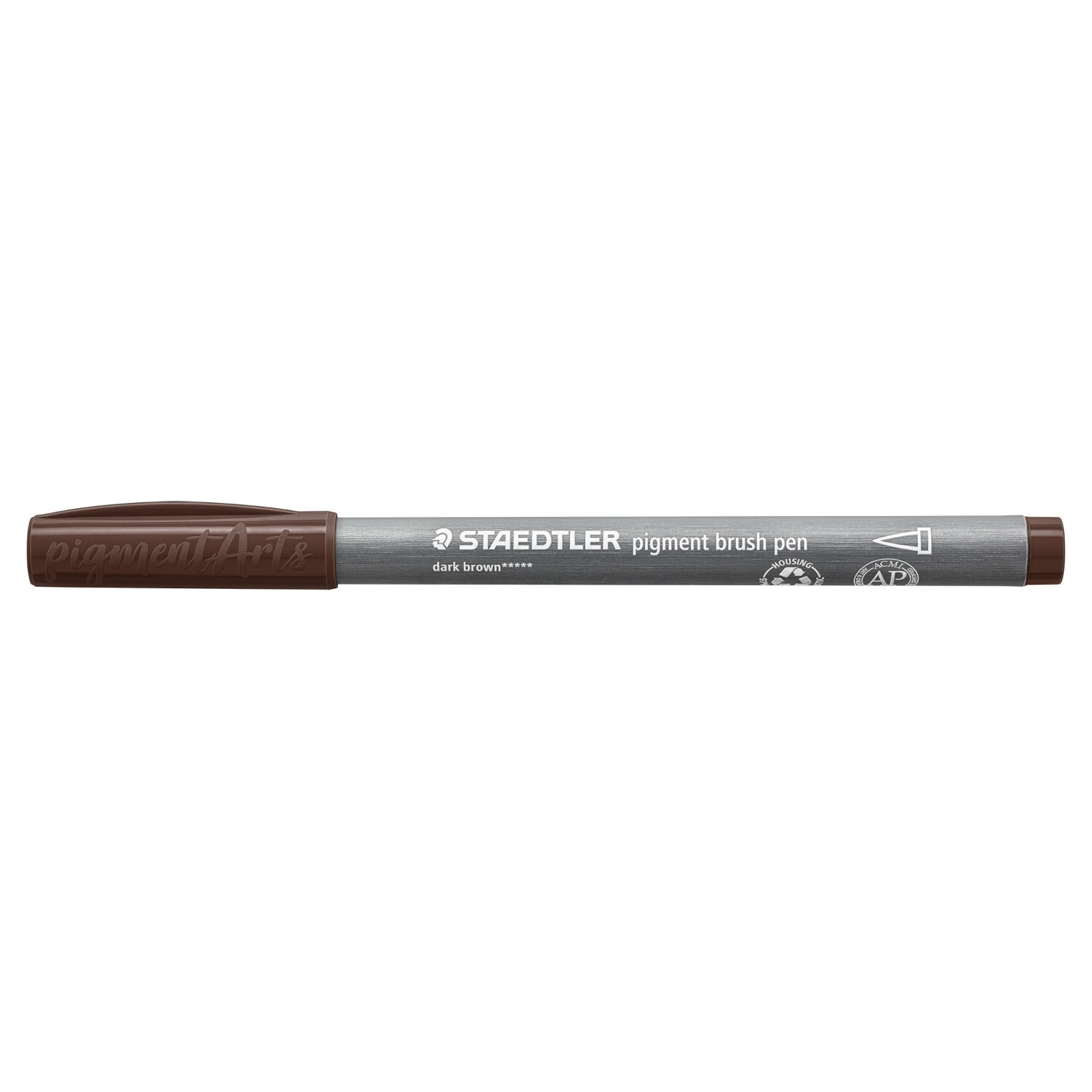 Staedtler Pigment Brush Pen Dunkelbraun*