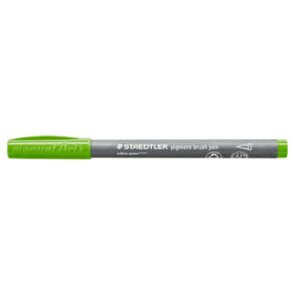 Staedtler Pigment Brush Pen Gelbgrün*