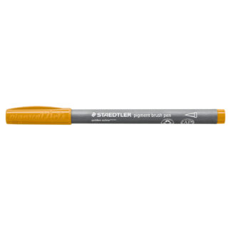 Staedtler Pigment Brush Pen Goldocker*