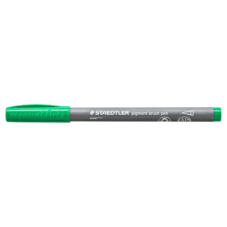 Staedtler Pigment Brush Pen Grün*