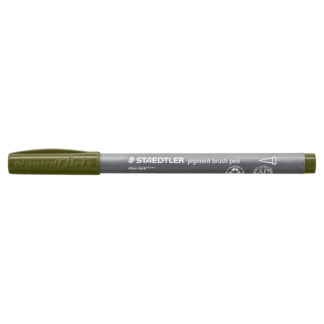 Staedtler Pigment Brush Pen Oliv Dunkel*