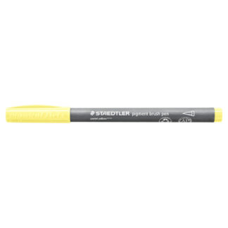 Staedtler Pigment Brush Pen Pastellgelb*