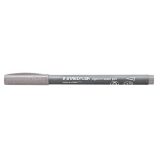 Staedtler Pigment Brush Pen Warmgrau Hell*