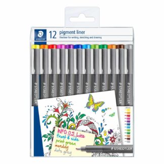 Staedtler Pigment Liner 308 Fineliner 12 Stück*
