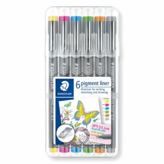 Staedtler Pigment Liner 308 Fineliner 6 Stück*
