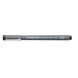 Staedtler Staedtler Pigment Liner schwarz 0,2mm*