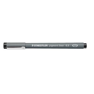 Staedtler Staedtler Pigment Liner schwarz 0,3mm*