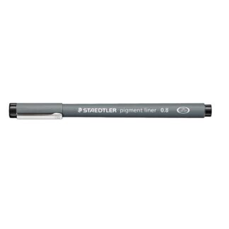 Staedtler Staedtler Pigment Liner schwarz 0,8mm*