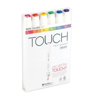 TOUCH Twin Brush Marker Main Colors Mehrfarbig*