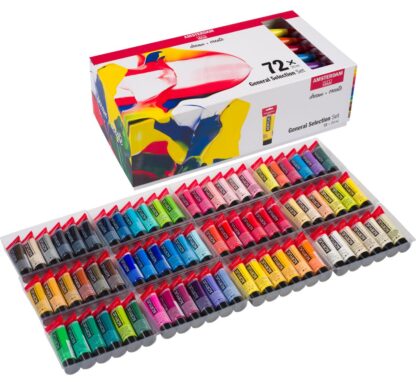 Talens AMSTERDAM Acrylfarben-Set "All in", 72 x 20 ml*