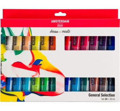 Talens AMSTERDAM Acrylfarben-Set "General Selection 24"*