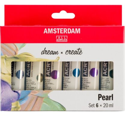 Talens AMSTERDAM Acrylfarben-Set "Pearlescent"*