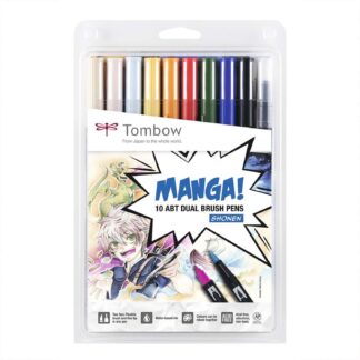 Tombow ABT Brush Pen Set Manga Shonen Mehrfarbig*