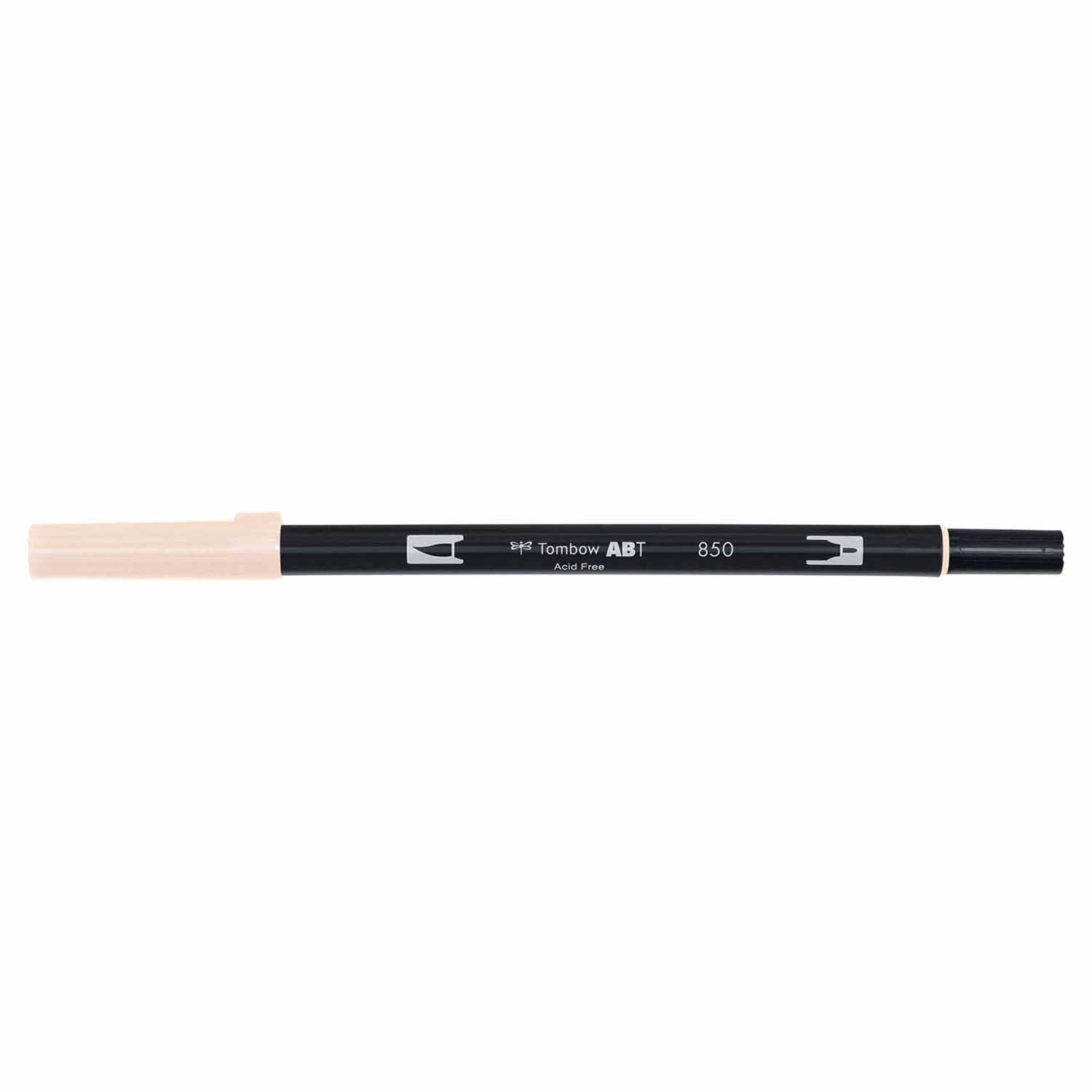 Tombow ABT Dual Brush Pen Light Apricot 850*