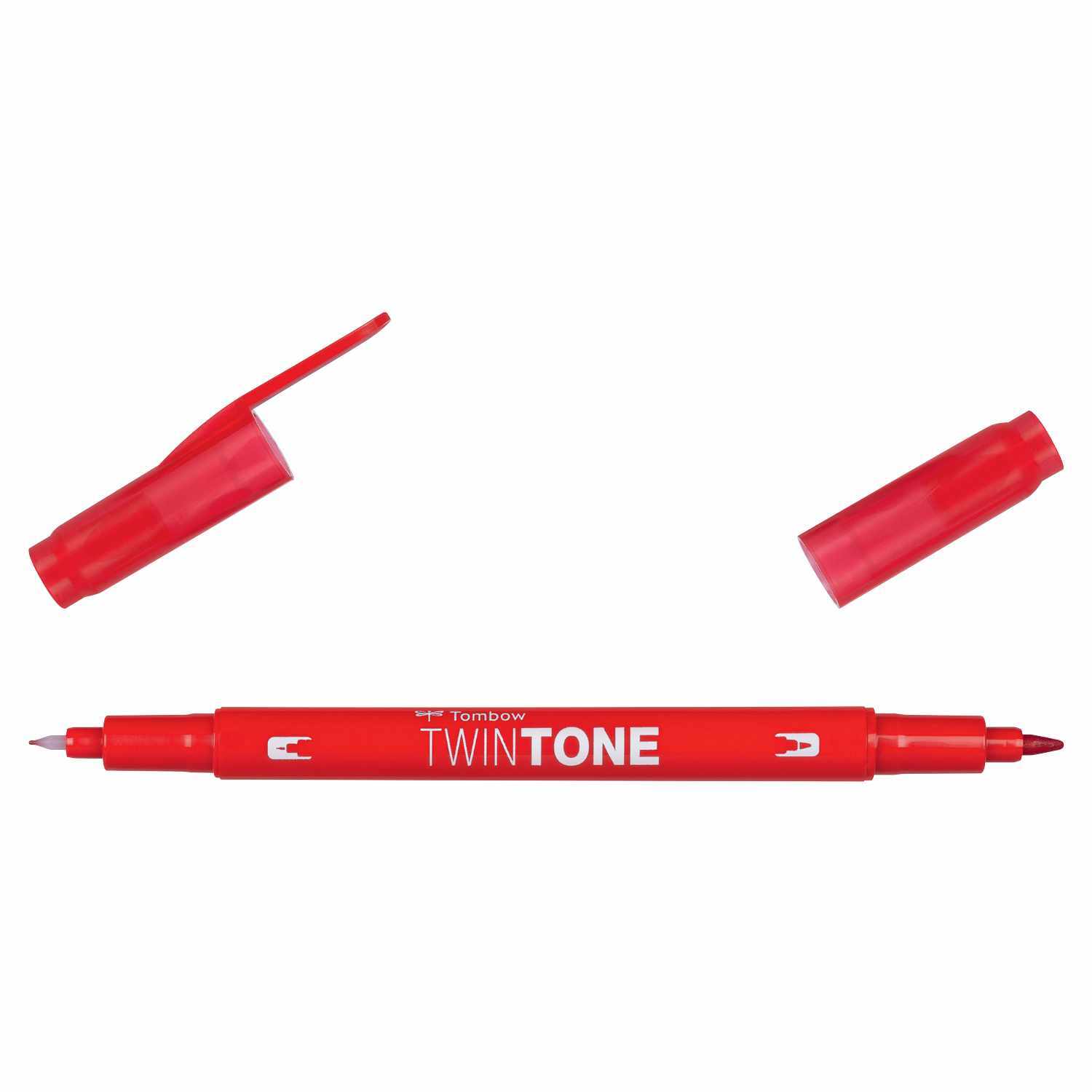 Tombow TwinTone Fasermaler Red*