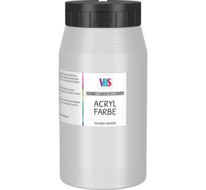 VBS Acrylfarbe, 500 ml - Silber*